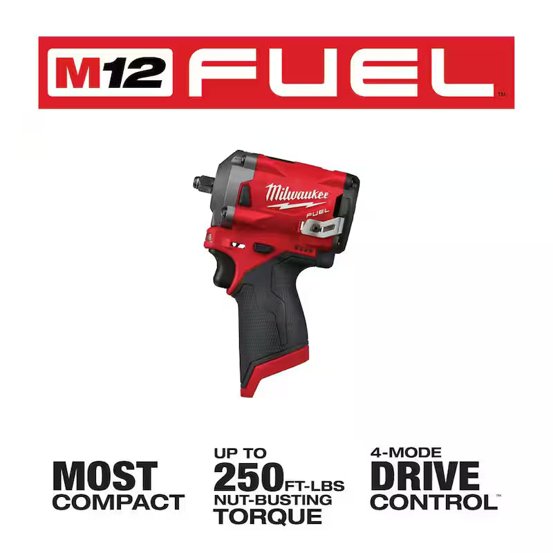 12V Lithium-Ion Brushless Cordless 3/8 in. Impact Wrench M95589