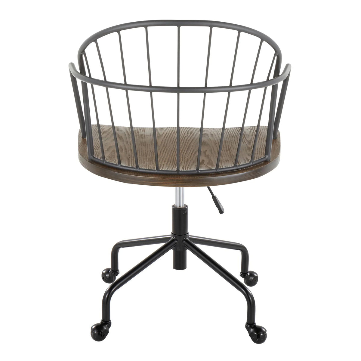 Adjustable Farmhouse Office Chair H568582