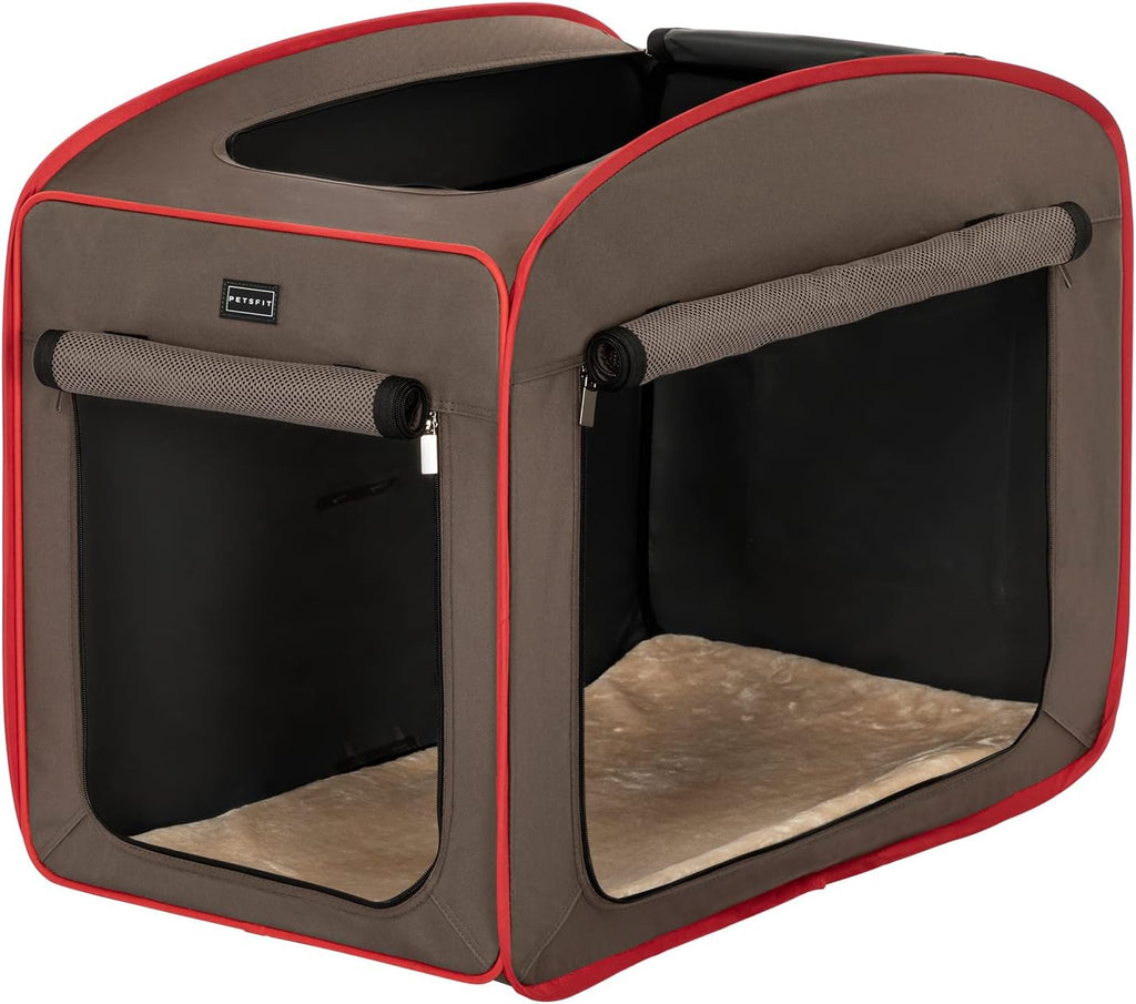 Portable Collapsible Pop Up Travel Pet Kennel, Cat Play Cube Pack of 2 Q2905