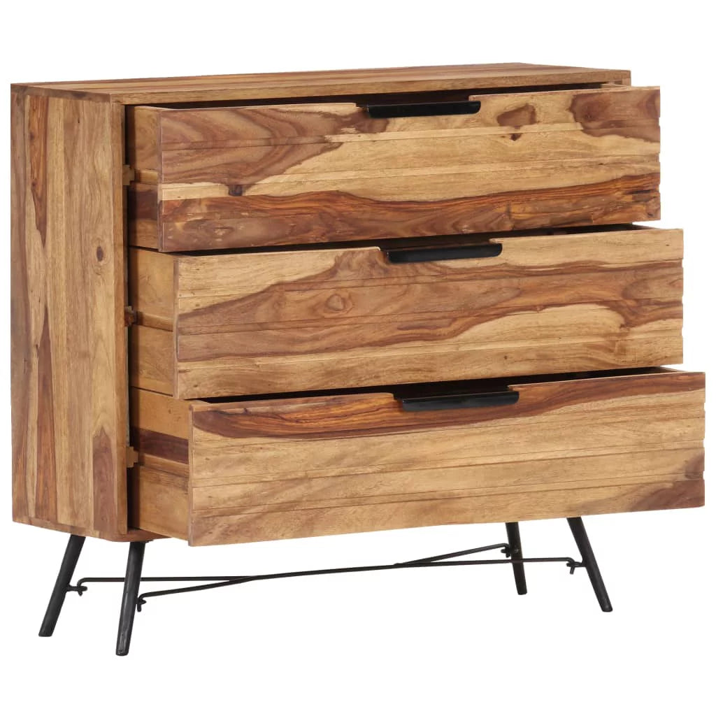 Solid Sheesham Wood Sideboard A47094