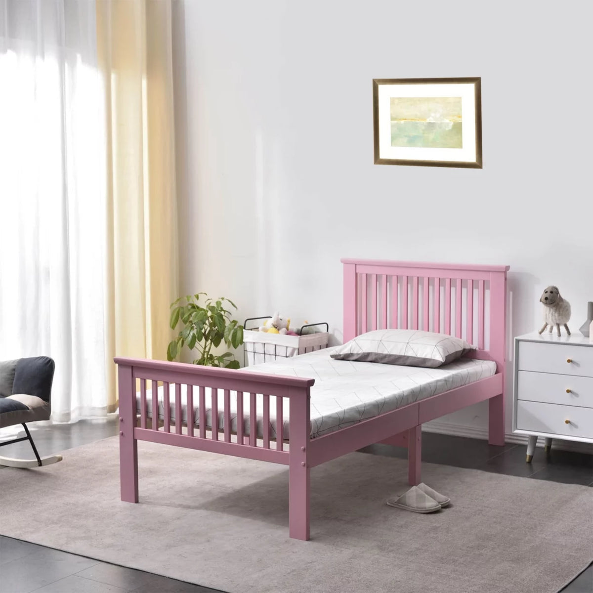 Pine Twin Bed O4988