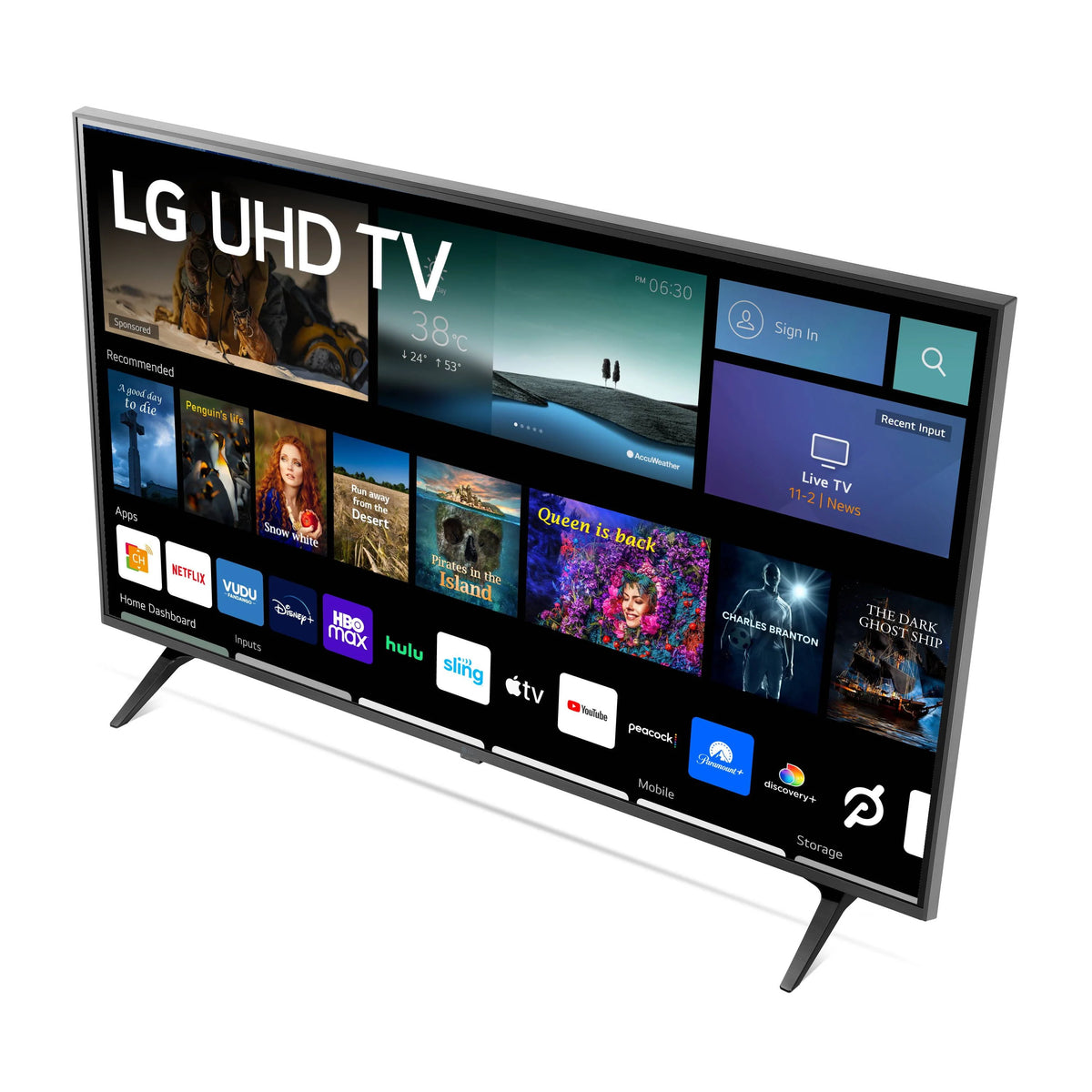 43 Class 4K UHD Smart TV G535