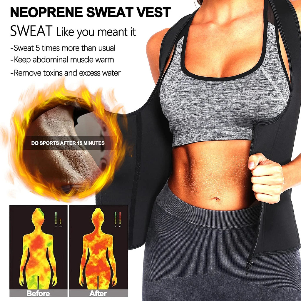 Neoprene Waist Trainer Vest N72858