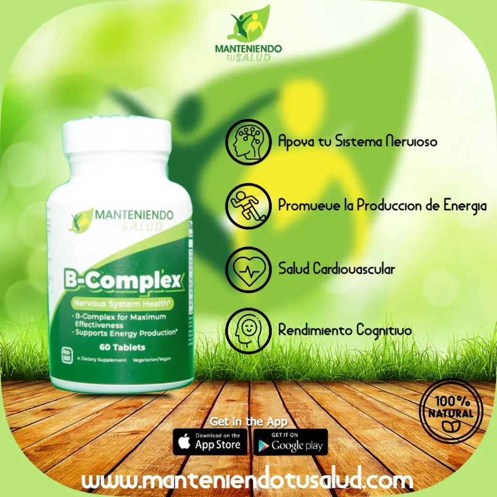 B-Complex 60 Tablets W55256