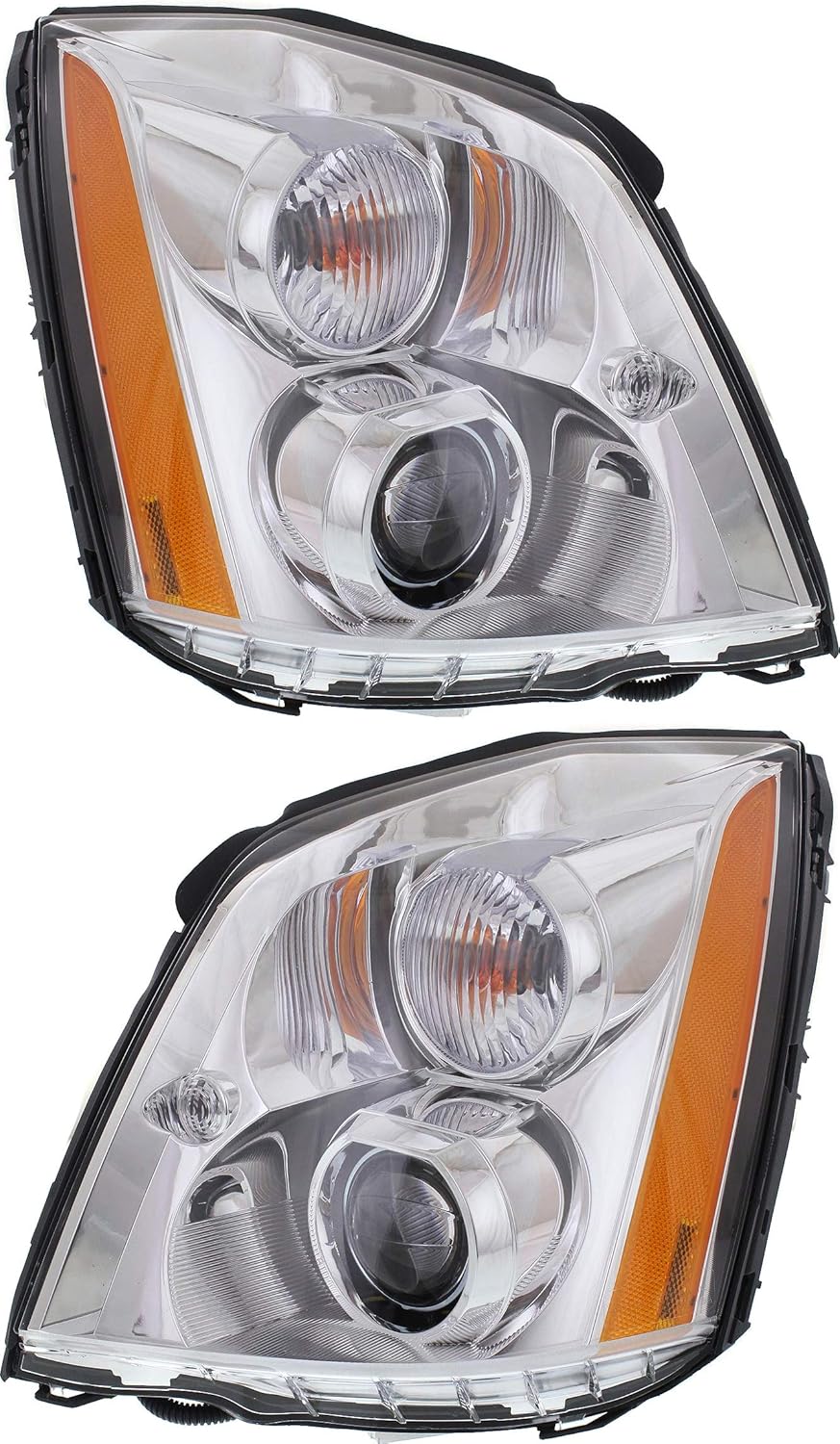 Headlight Assembly with HID Kit, Set of 2, Clear Lens Z625830