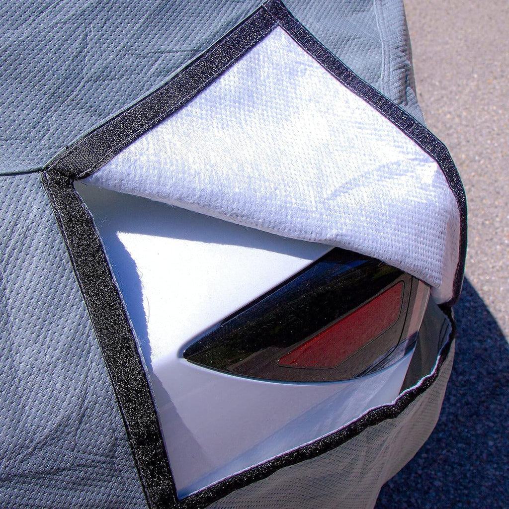 Gray Waterproof Car Cover for Tesla Model 3 R112200