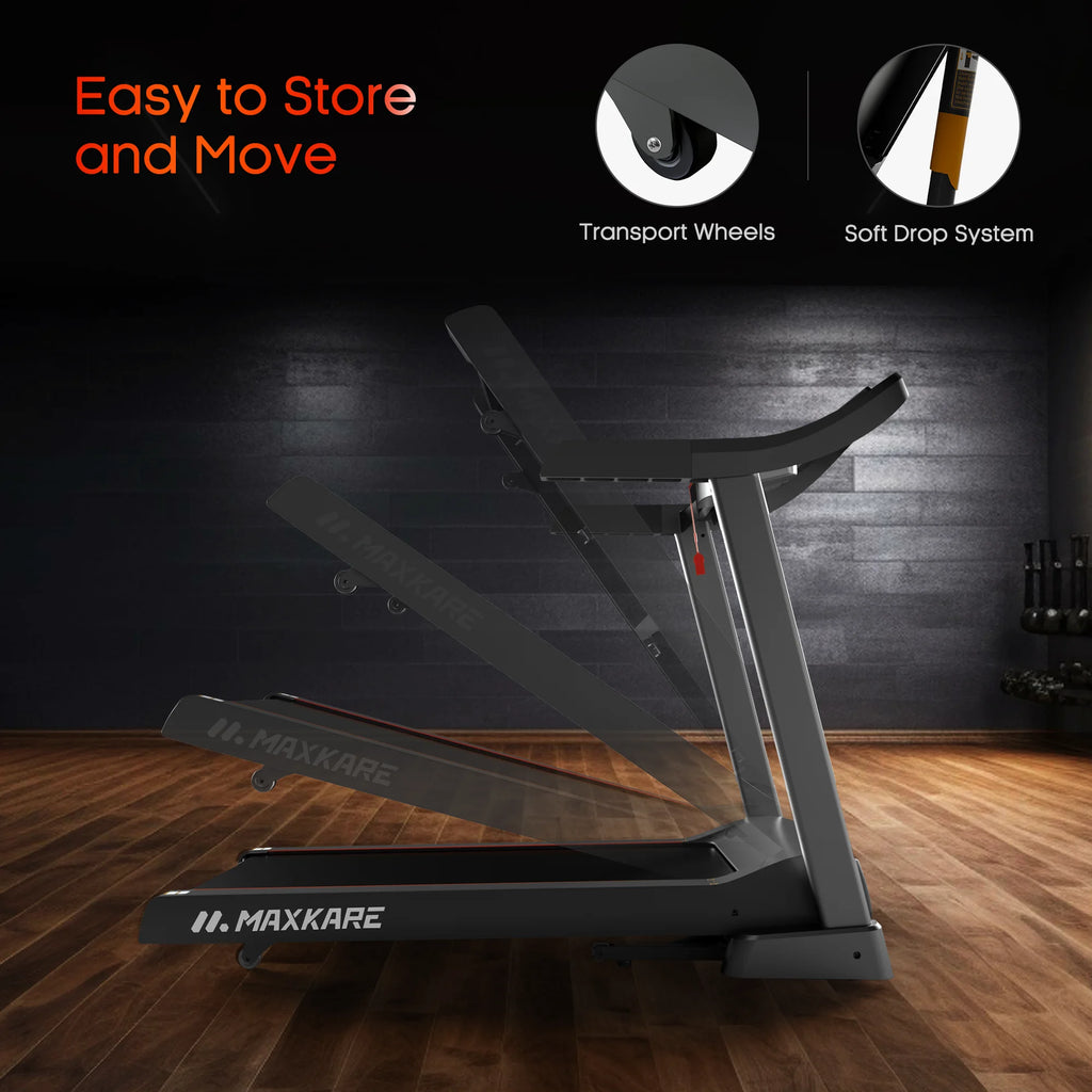 3.5HP Folding Treadmill with Auto Incline H825155