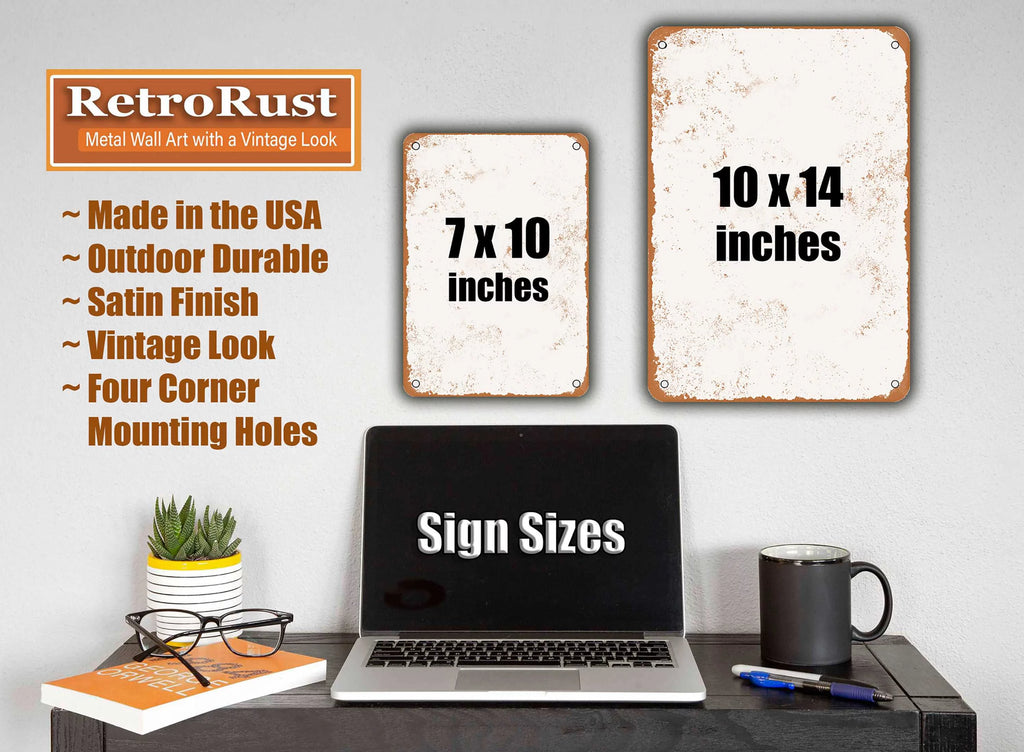 Metal Sign R54265