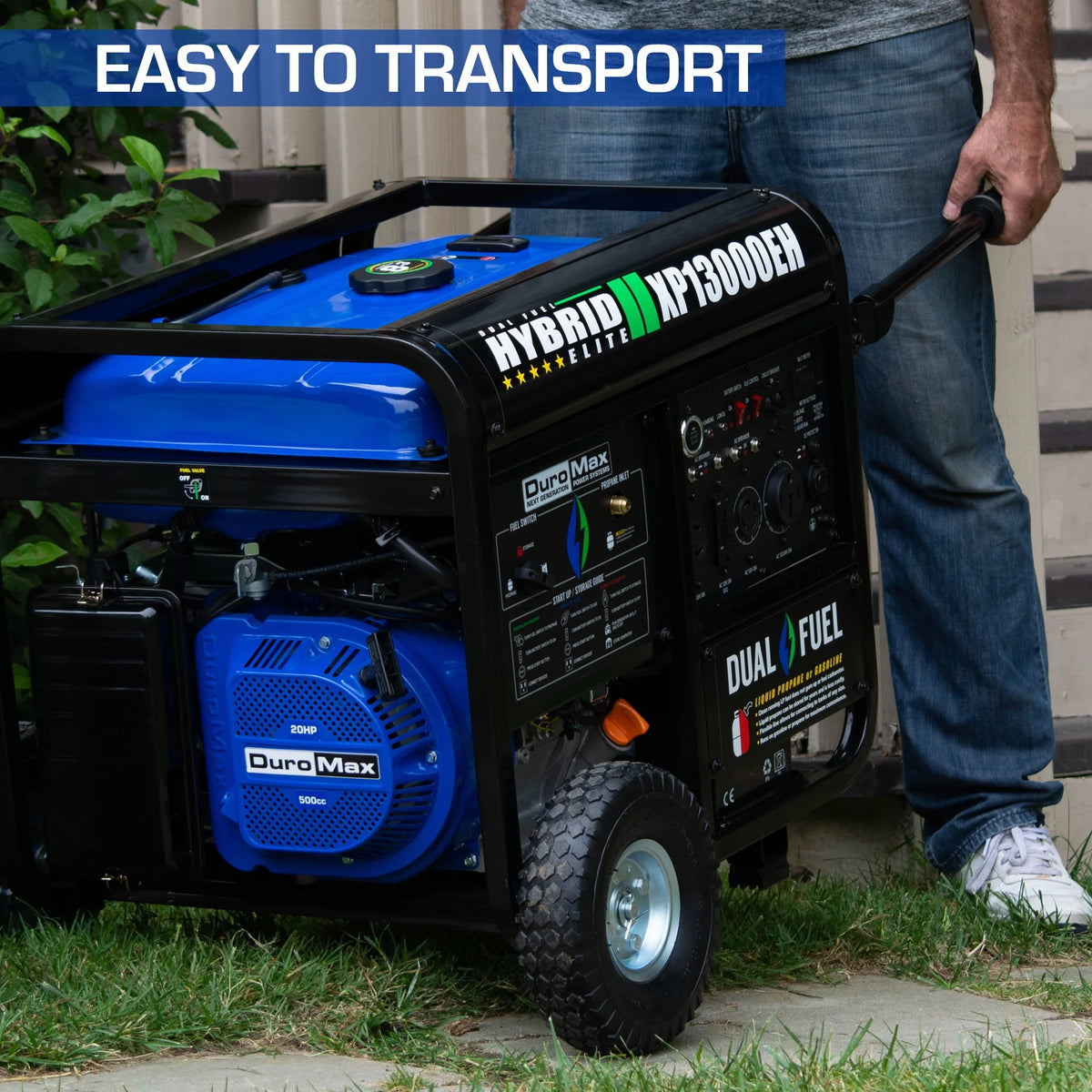 13,000-Watt Portable Gas Propane Generator W141664