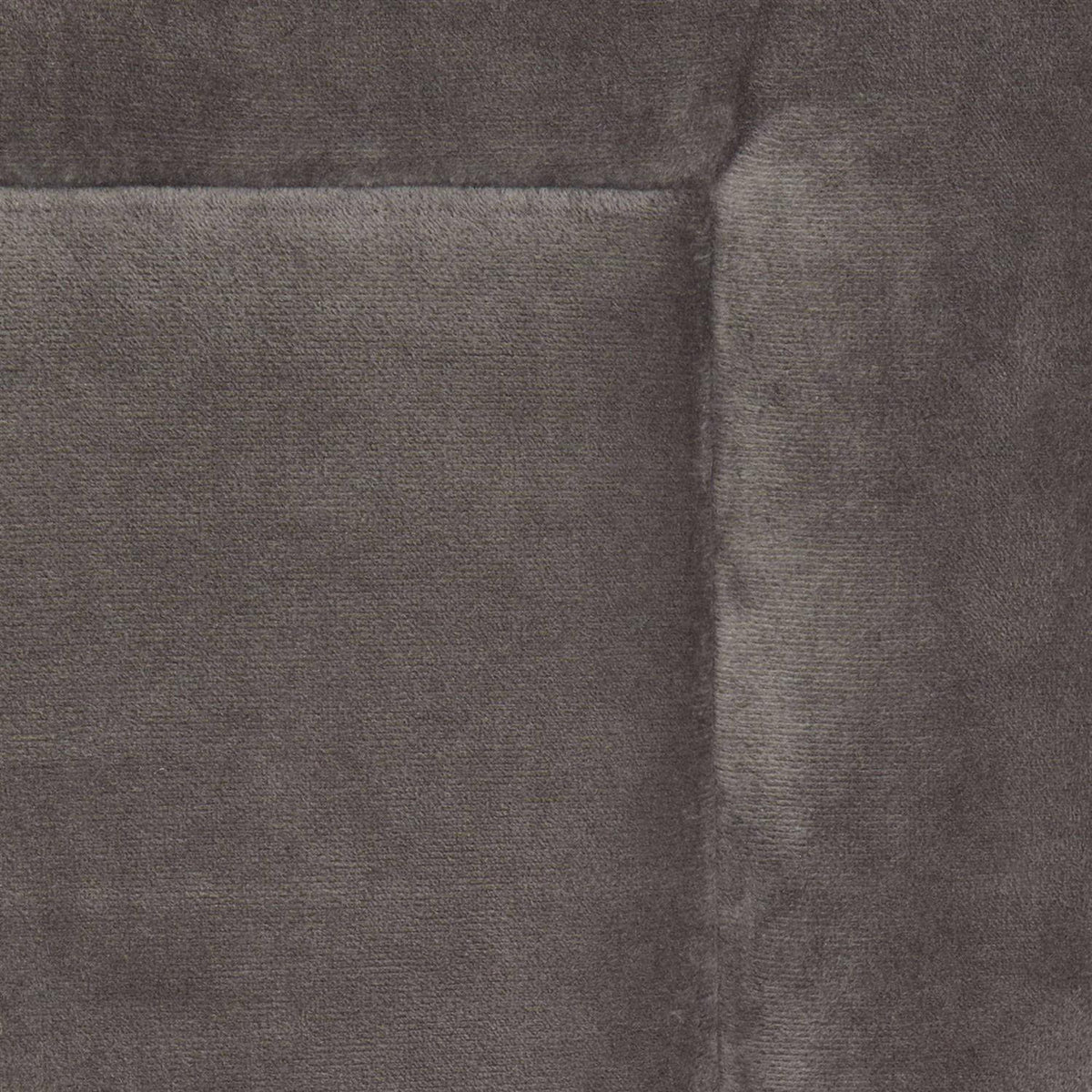 Dark Grey Velvet Dog Crate Mat and Pet Bed A4139