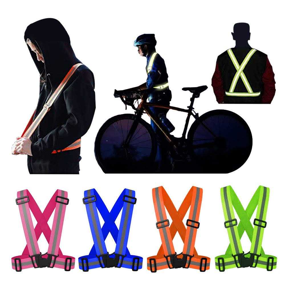 Reflective Vest with Hi Vis Bands Adjustable D601810