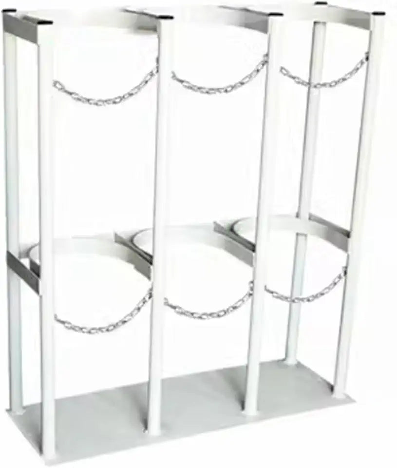 White Heavy Duty Gas Cylinder Holder B719229