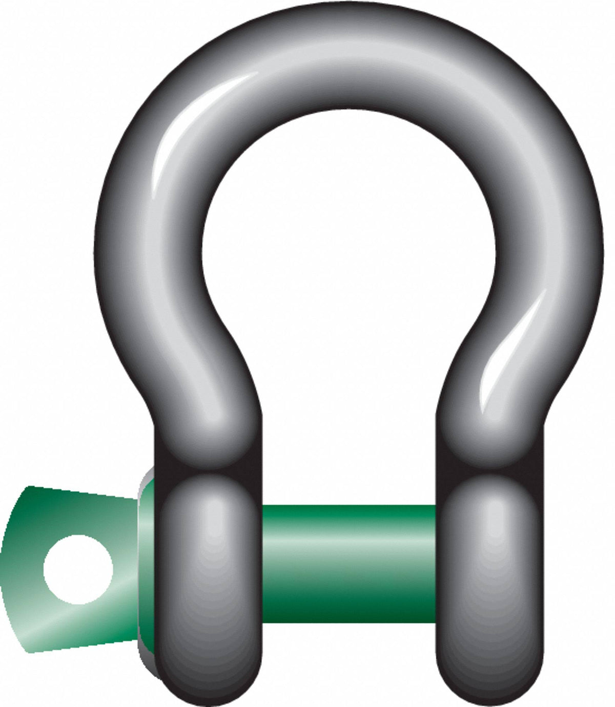 Carbon Steel Screw Pin Bow Shackle R701