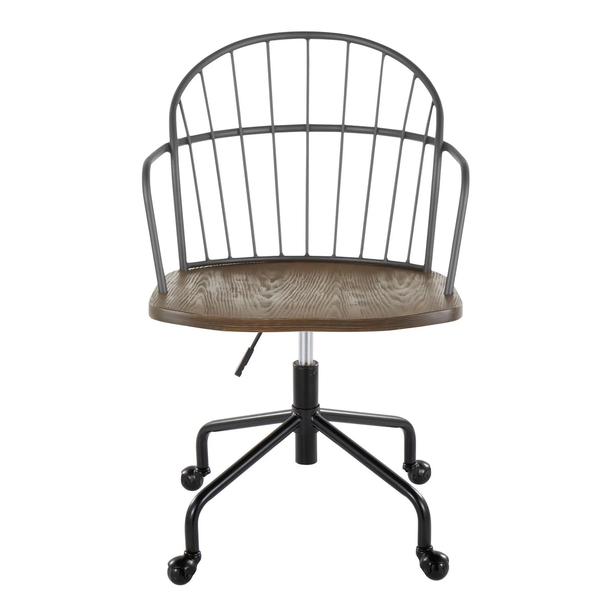 Adjustable Farmhouse Office Chair H568582