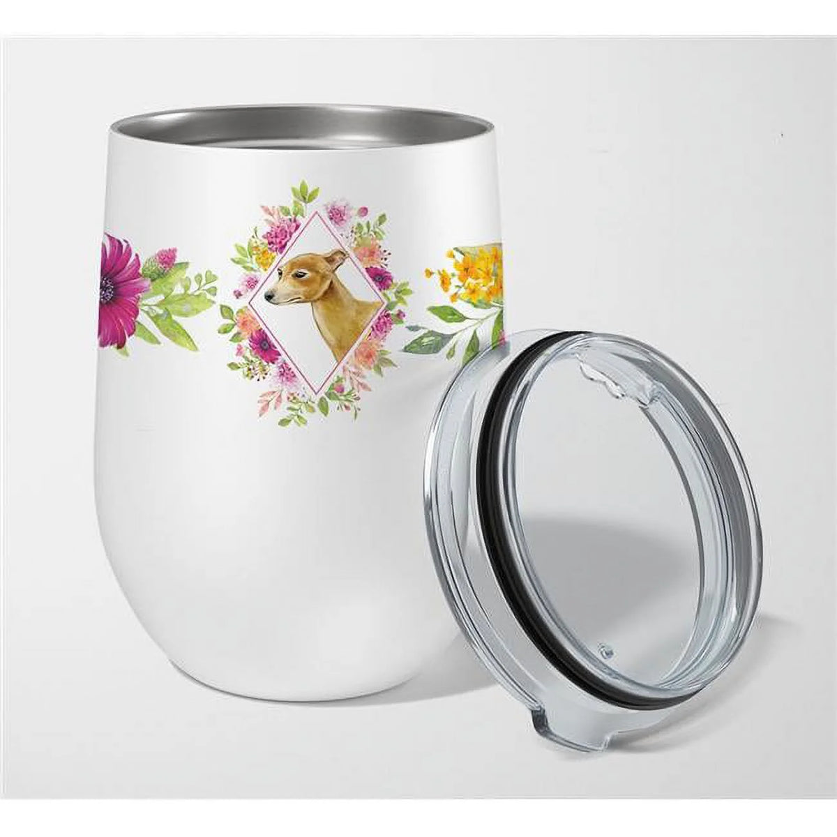 12 oz Stainless Steel Stemless Wine Glass W163509