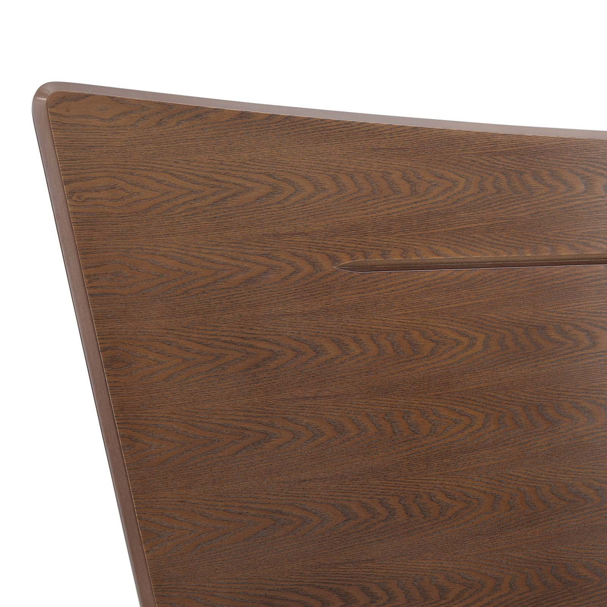 King Wood Platform Bed in Walnut W90567