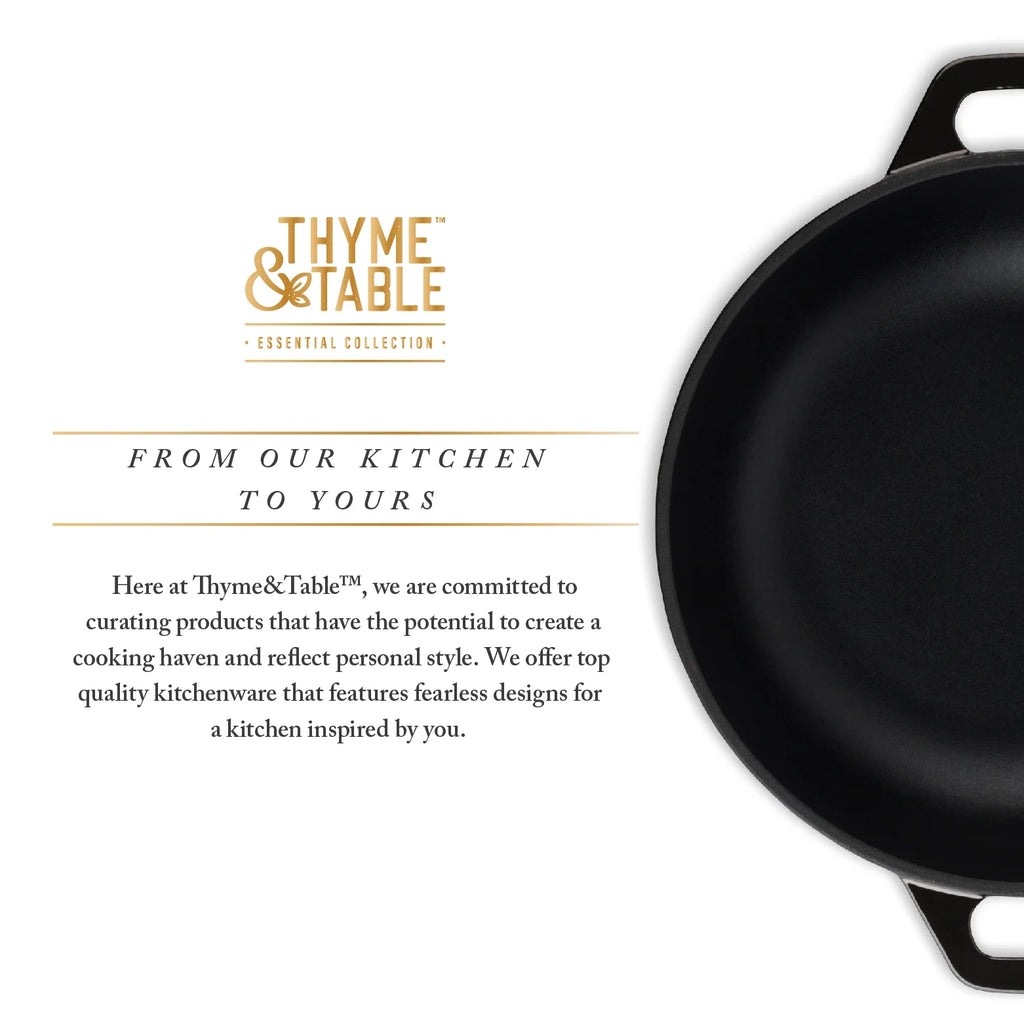 5.2 QT Enameled Cast Iron Braiser E661