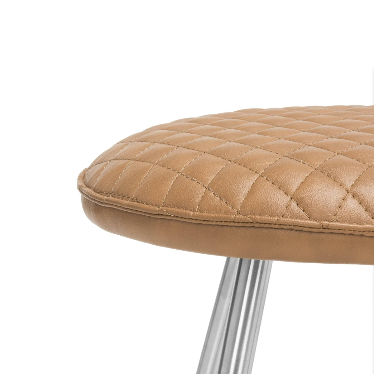 Mustard Mid Century Modern Stool W49541