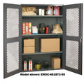 14 Gauge Lockable Cabinet with 3 Adjustable Shelves, Gray I169