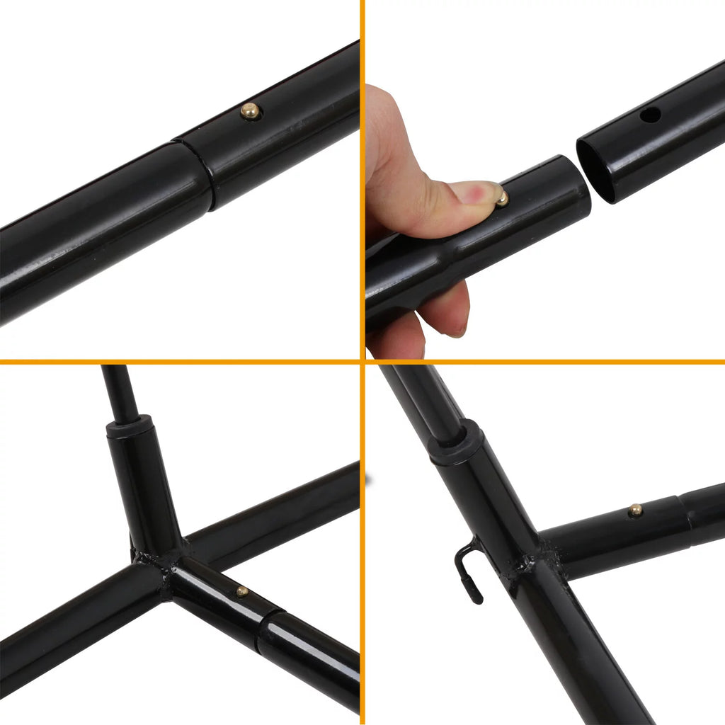 5'x5' Baseball Softball Practice Net with Metal Frame & Carry Case M360
