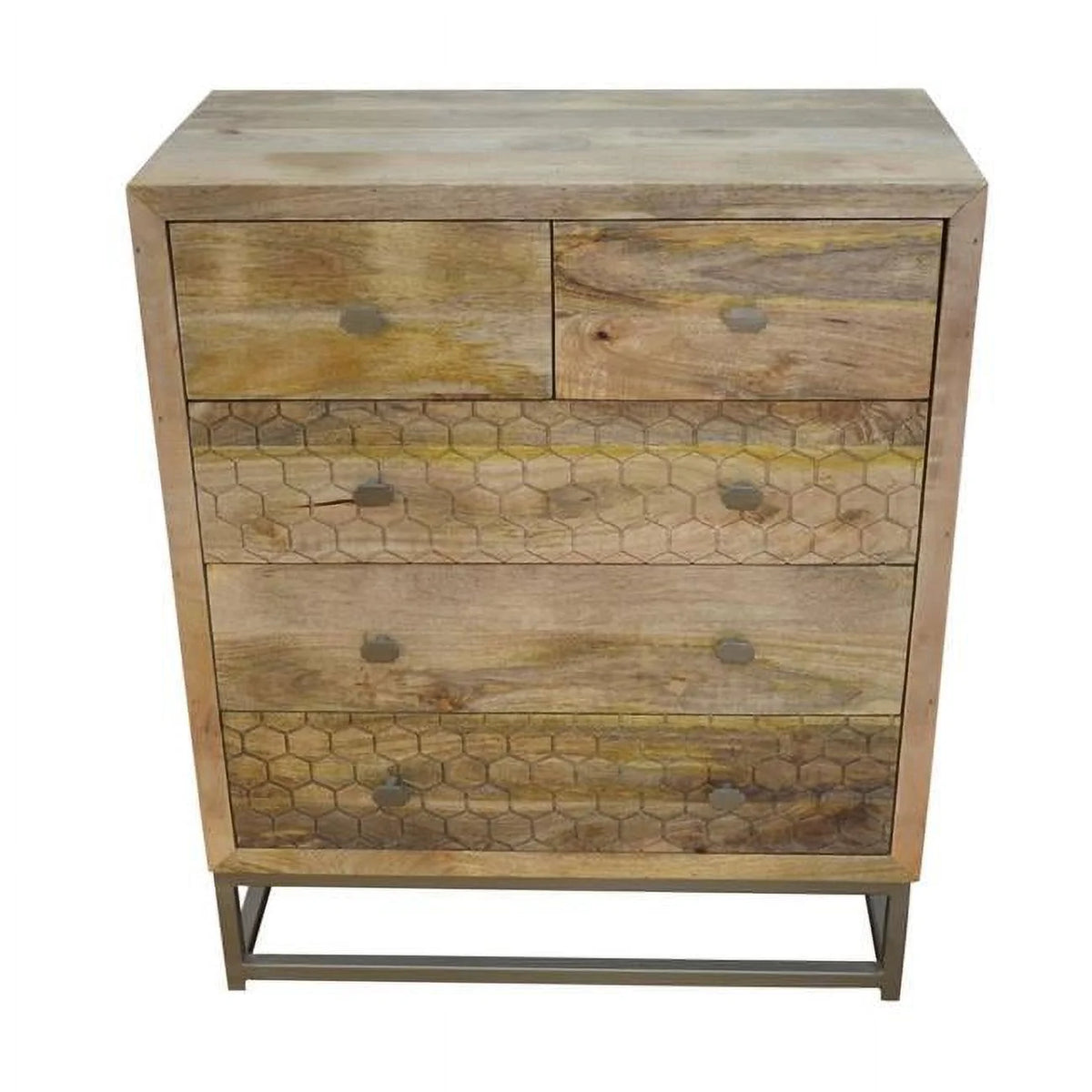 5 Drawer Solid Wood Dresser J58592