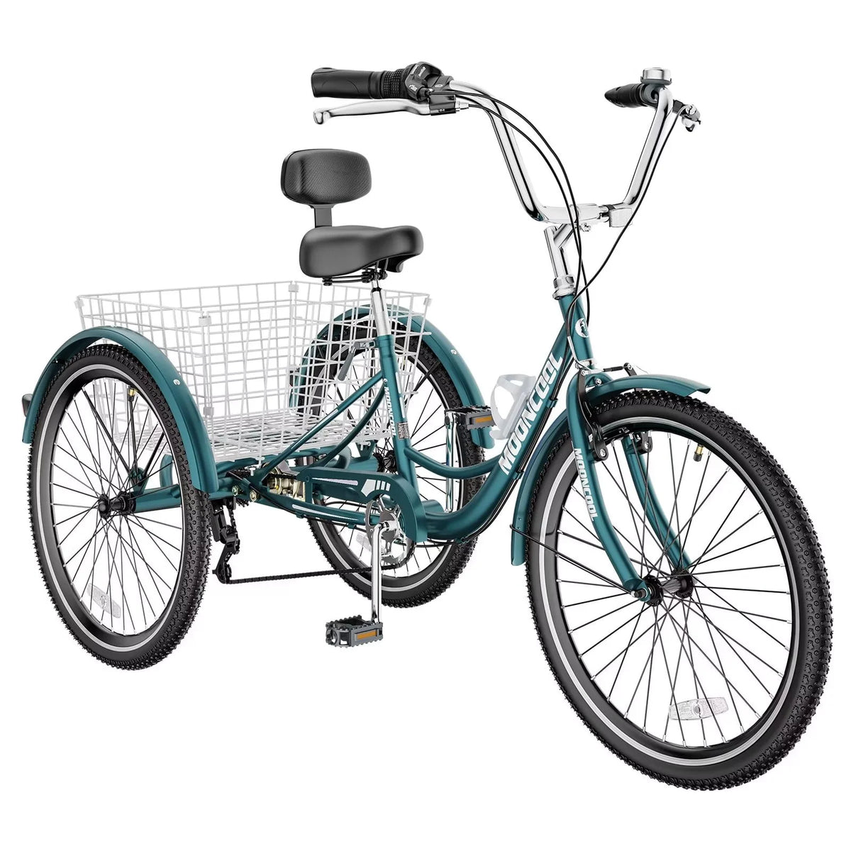 20/24/26 inch 7 Speed 3 Wheel Bicycle with Basket C350