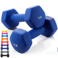 Neoprene Coated Hex Dumbbell Set L68491