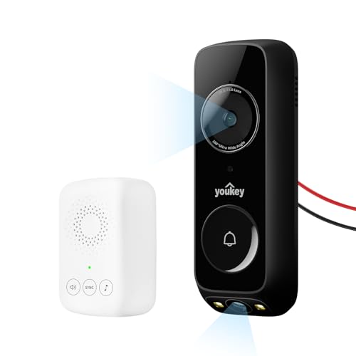Wired Doorbell Camera with Chime T12778