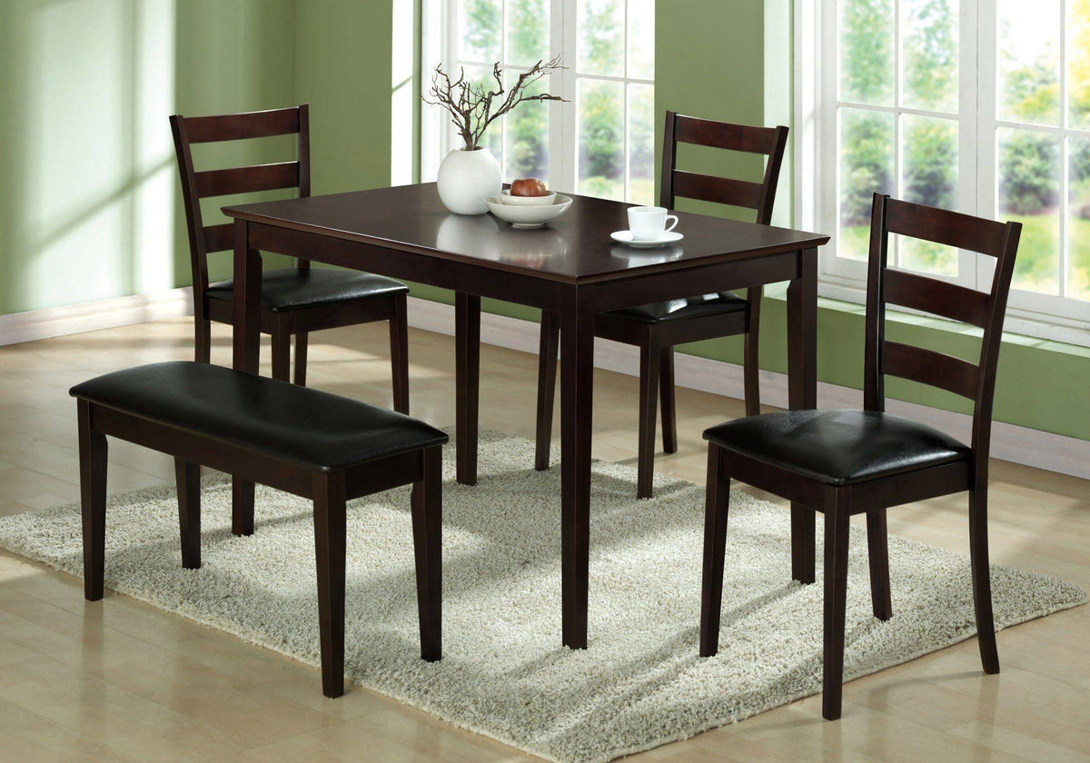 5pcs Solid Wood Dining Set W692135