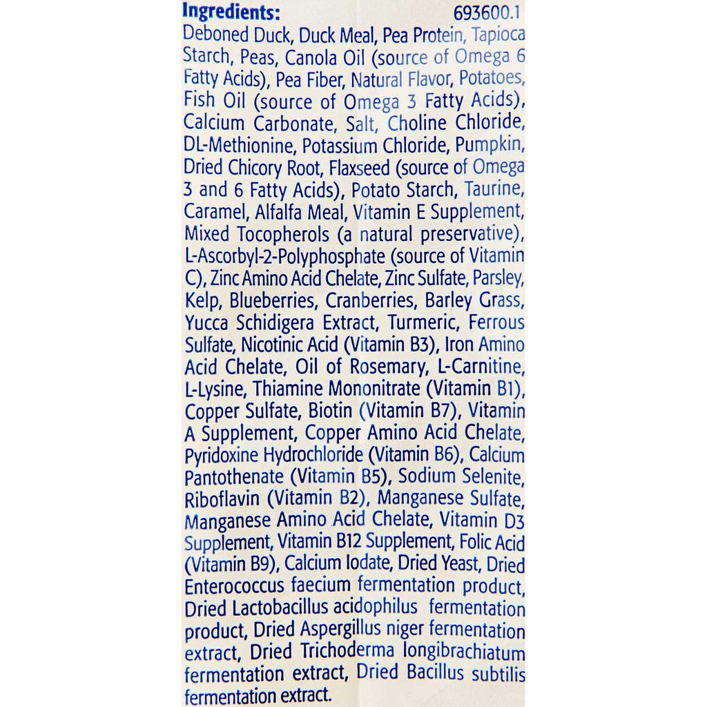 Grain Free Indoor Adult Dry Cat Food Duck & Potato X690