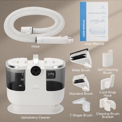 Instant Heating Portable Carpet Cleaner with Self-Cleaning N24468