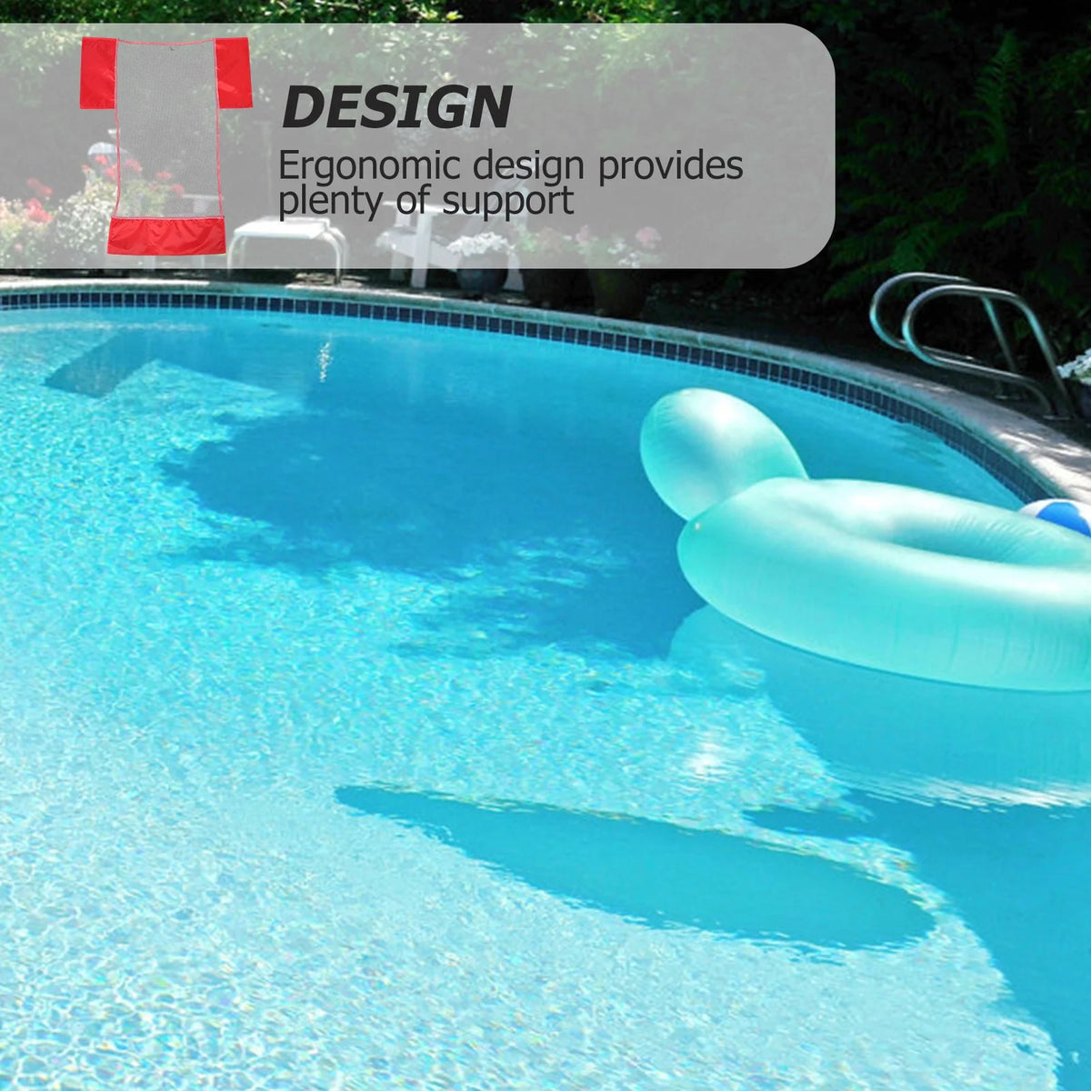 Swimming Pool Mesh Chair Net Bag Accessory O493