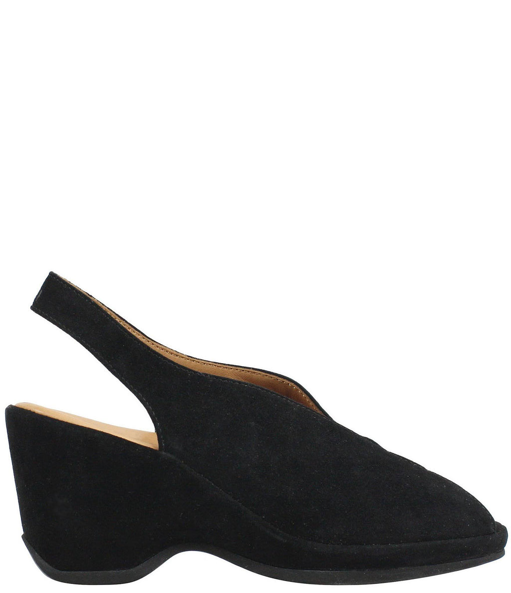 Suede Slingback Pumps E80726