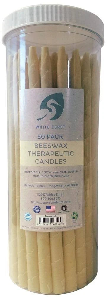 Beeswax Candle Container 50 Pk B4948