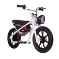 Electric Mini Bike for Kids, 200W, 6.2-10MPH, up to 8 Miles, White J3903