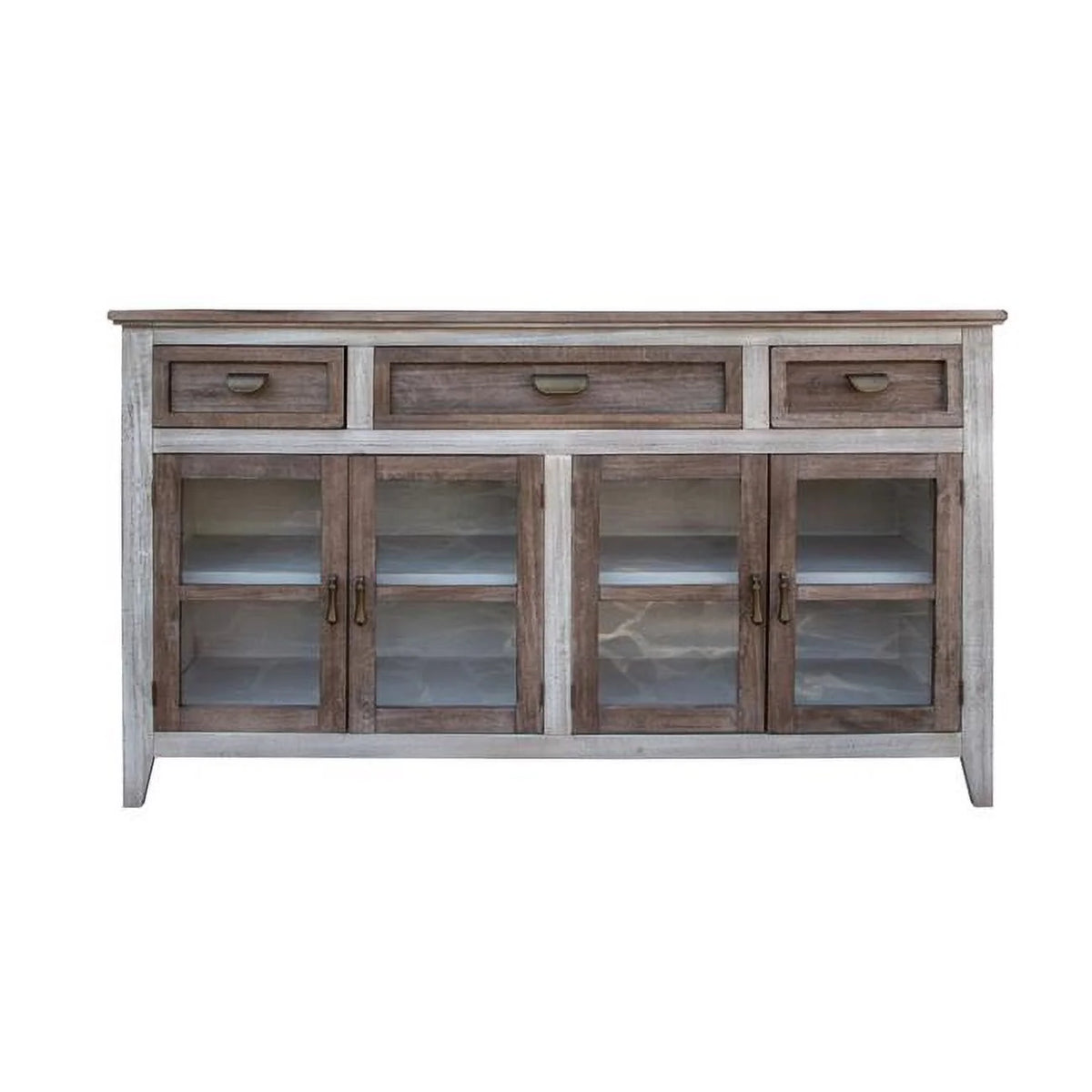 Brown Wood Credenza K2564