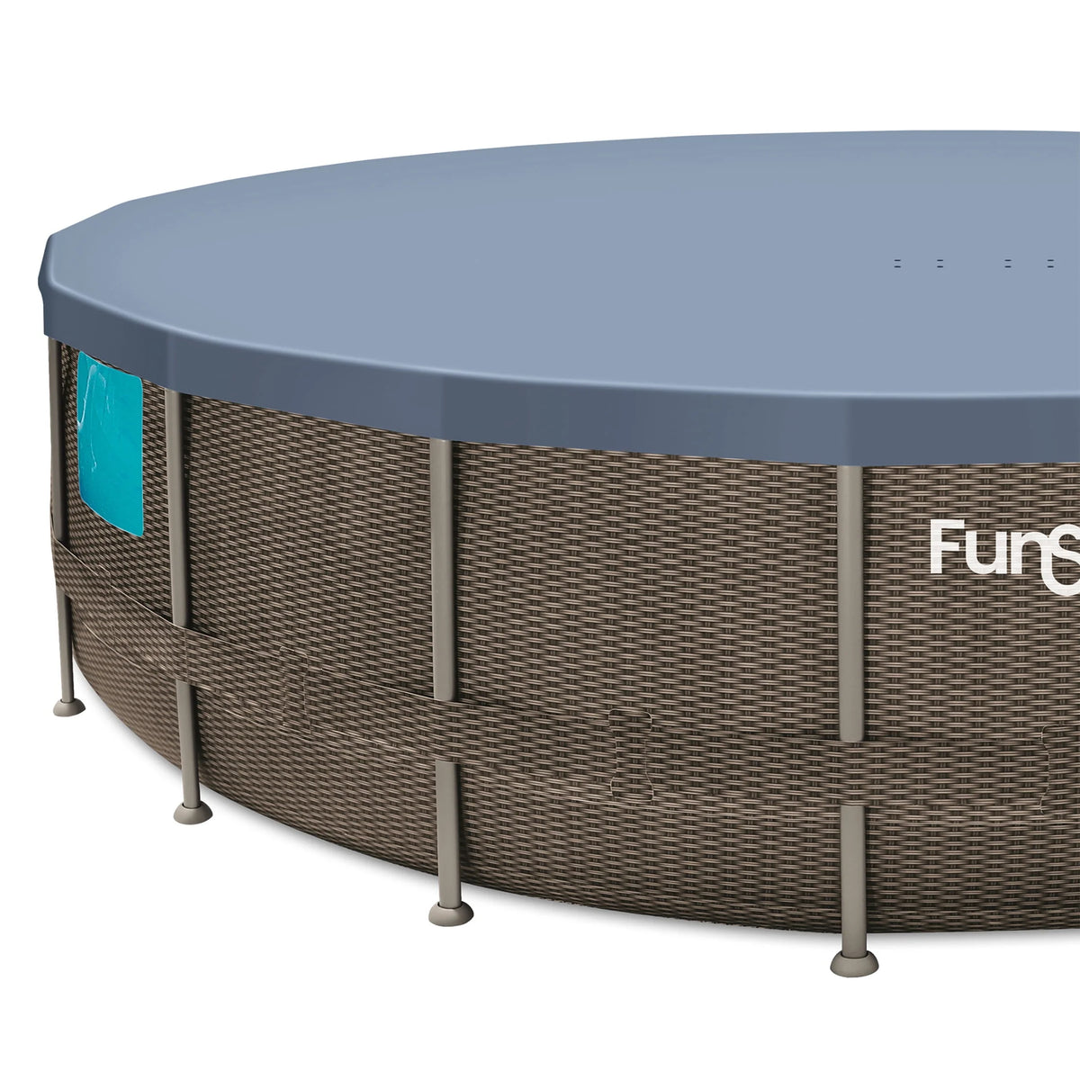 18 ft Round Above Ground Frame Swimming Pool I560