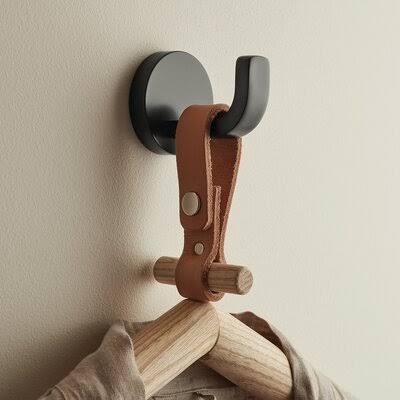 Matte Black Robe Hook P486468