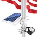 Solar Flagpole Light, IP65 Waterproof, Cool White X81285