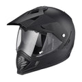 Matte Black Dual Visor Full Face Helmet K3405