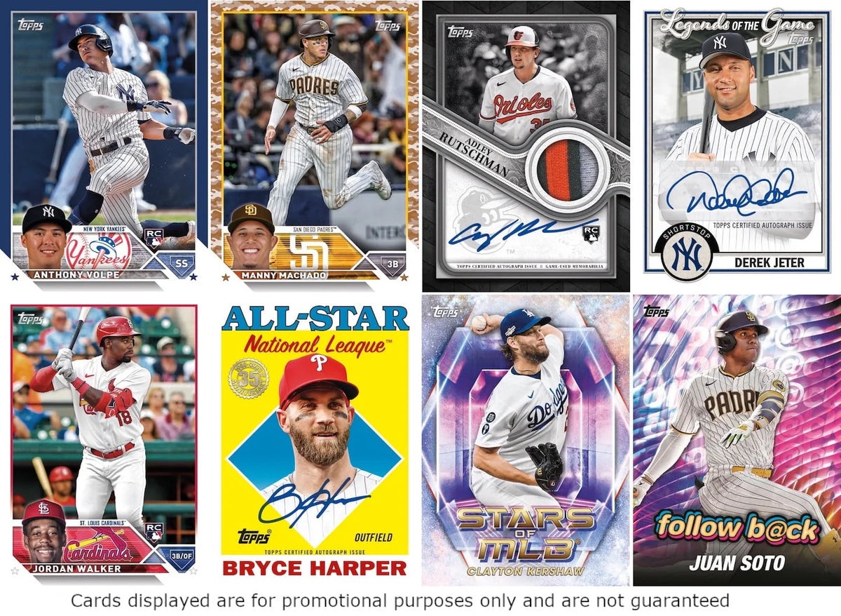MLB Baseball Trading Cards Monster Box X9237