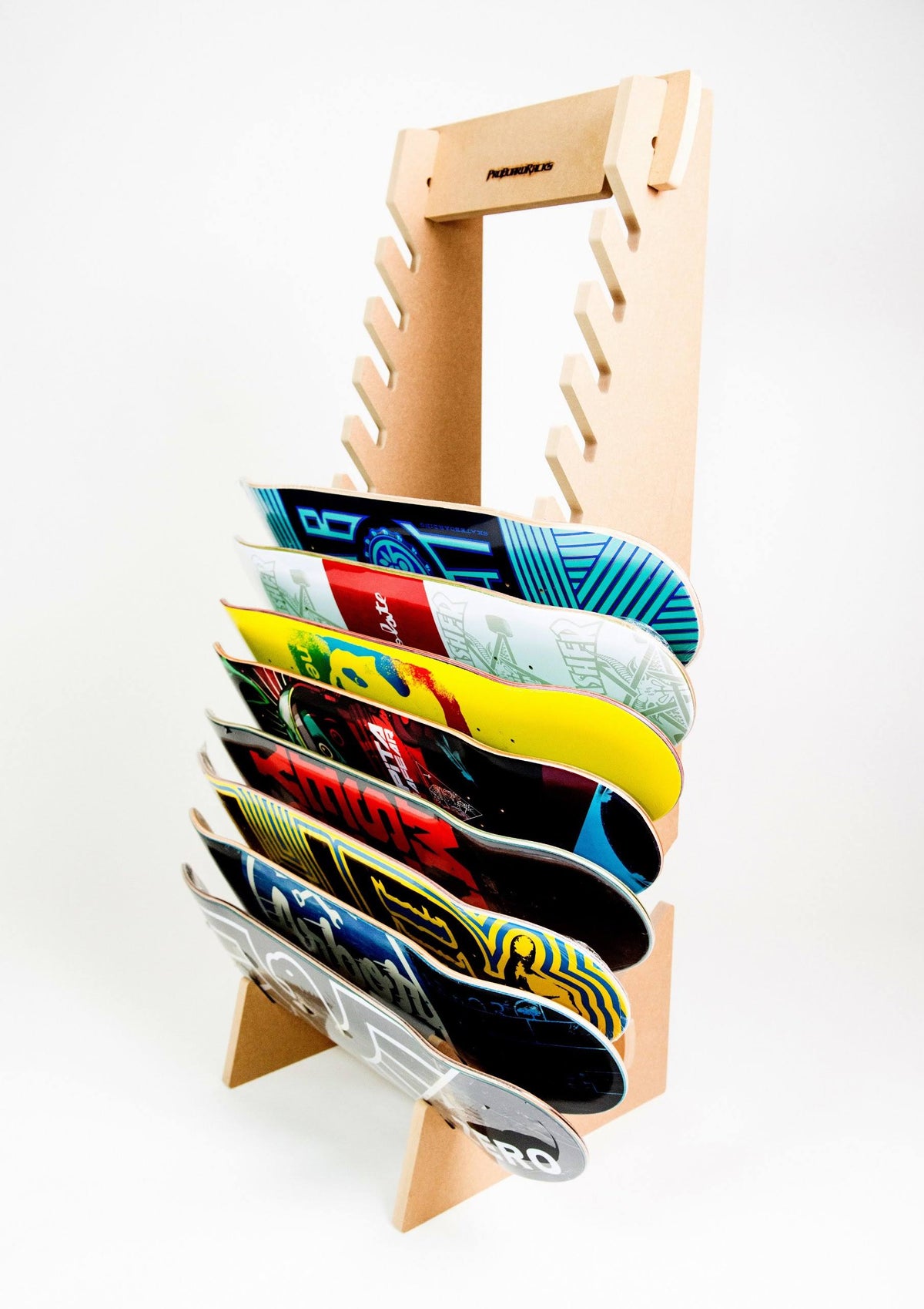 Skateboard Longboard Snowboard Floor Display Rack F7974