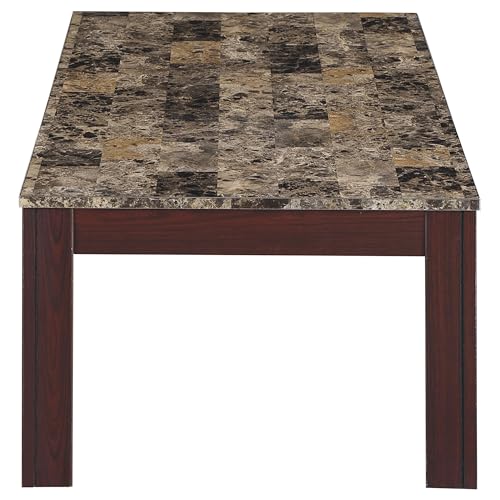 3-Piece Faux Marble Top Coffee Table Set P6261