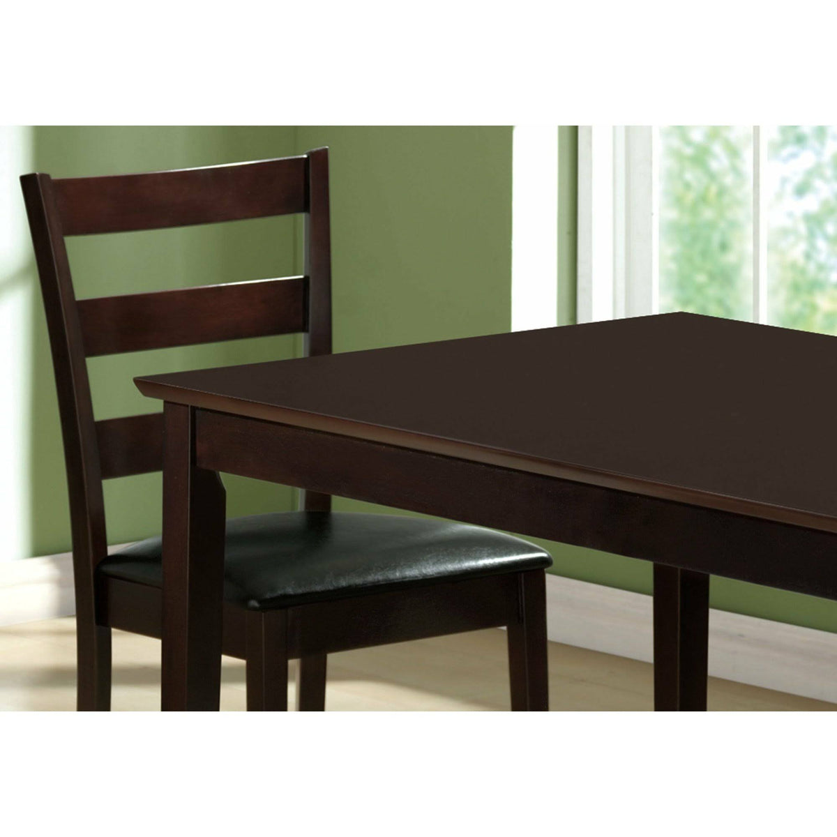 5pcs Solid Wood Dining Set W692135