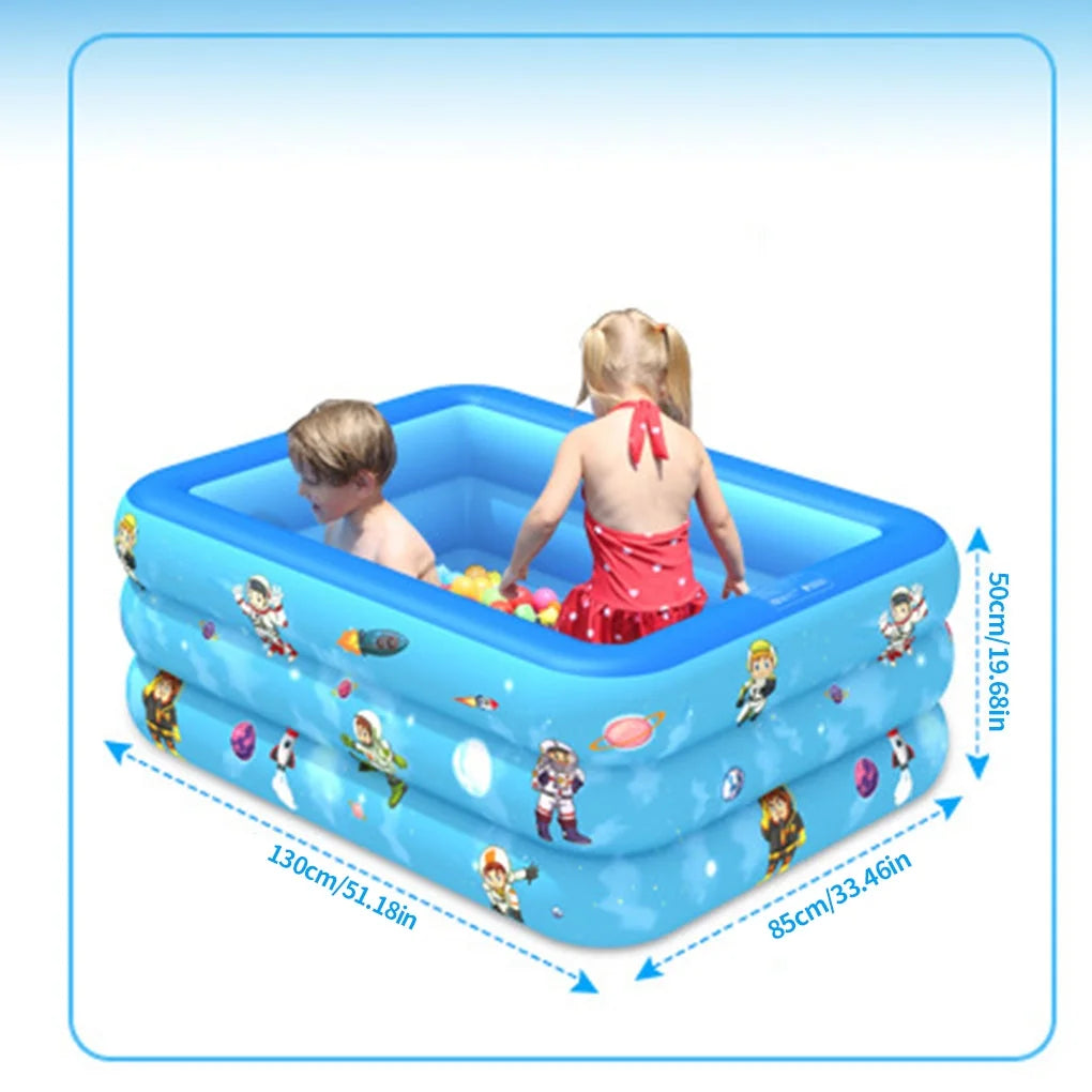 Large Children Cartoon Raft Swimming Pool Y242393