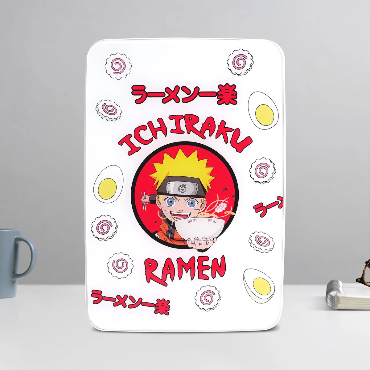 White 6L Single Door Mini Fridge O7254