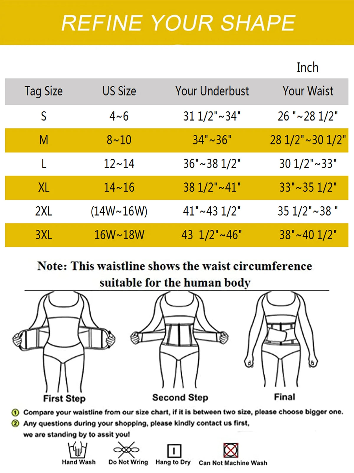 Neoprene Waist Trainer Vest N72858