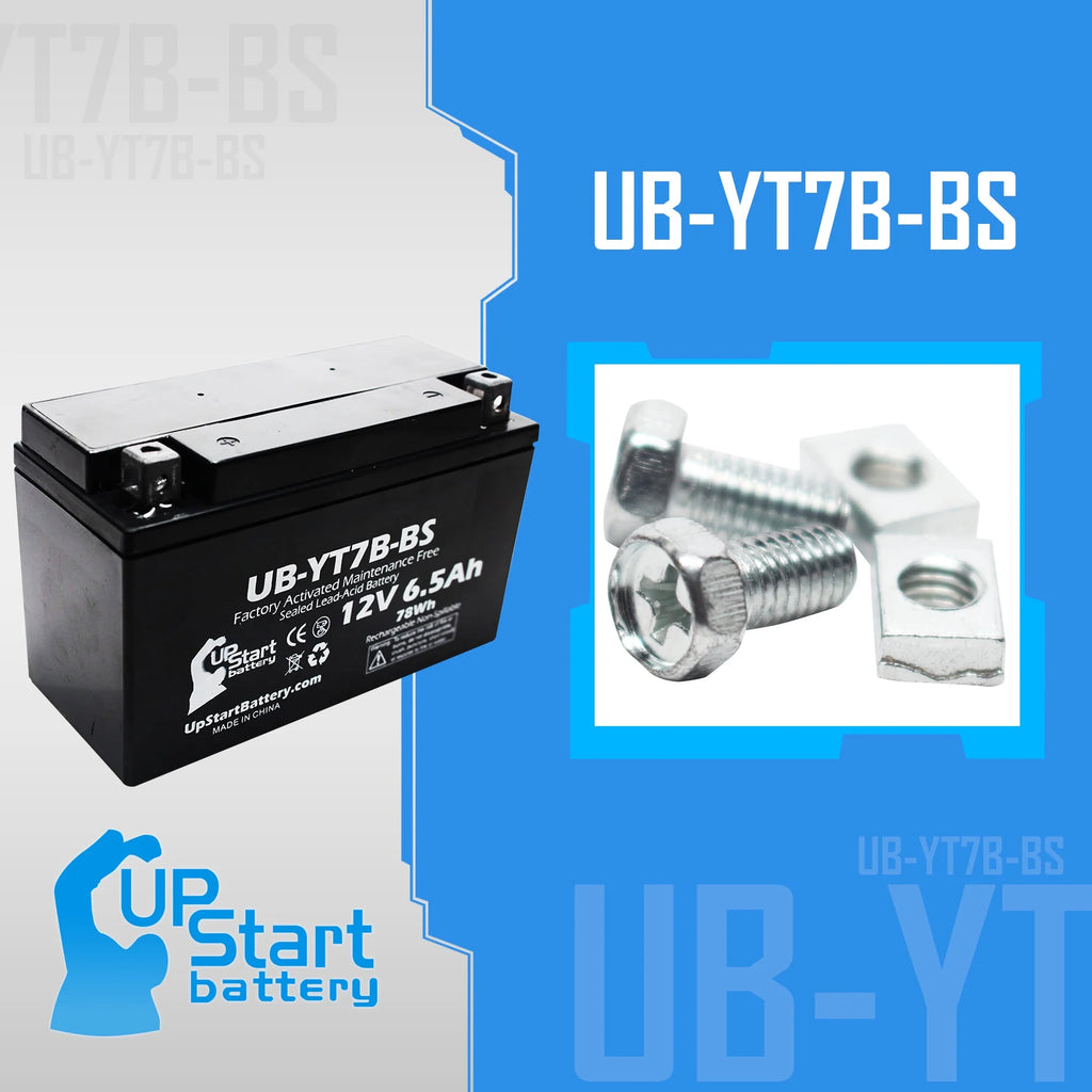 2-Pack 12V 6Ah Motorcycle Battery N221