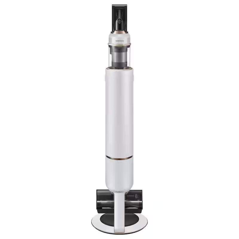 Cordless Stick Vacuum with Clean Station in Misty White L765877