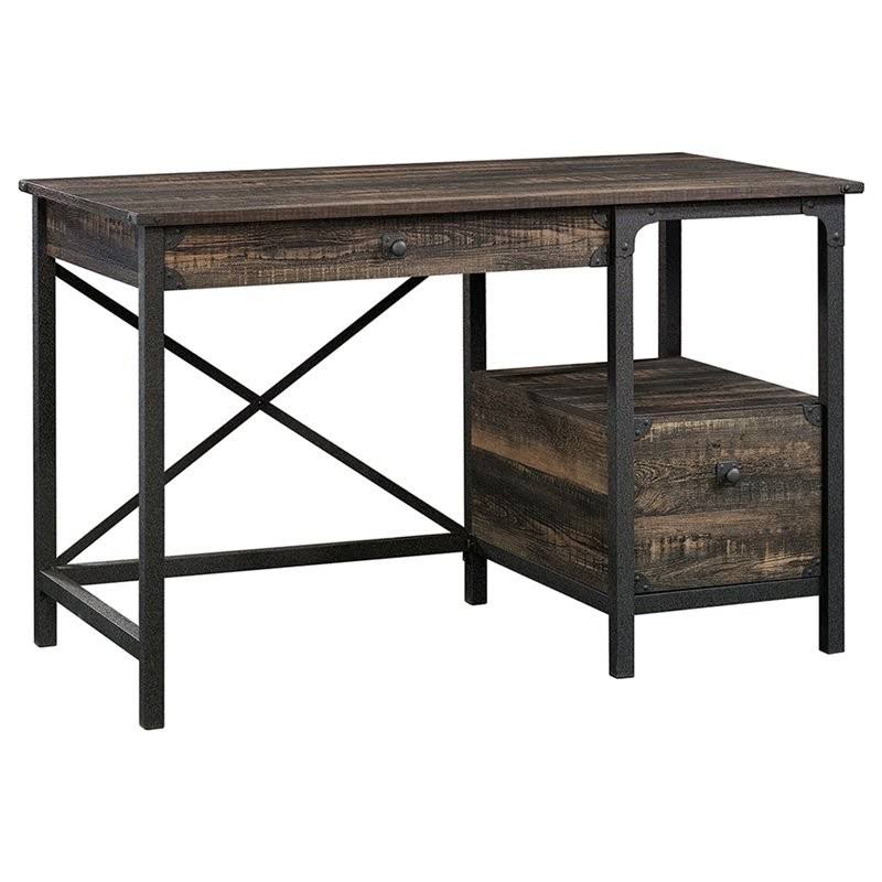 Carbon Oak and Black Writing Desk U931925